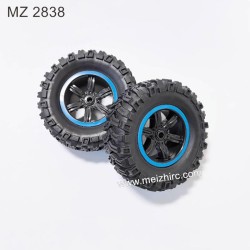 MEIZHI 2838 Parts 2 Hollow Wheels [About 9.5cm In Diameter]