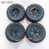 MEIZHI 2838 Parts 4 Hollow Wheels [Diameter About 9.5cm]