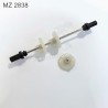 MEIZHI 2838 Parts Rear Gear Rod + Gear [About 13.6cm Long]