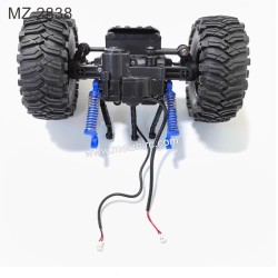 MEIZHI 2838 Parts Front Assembly [Including Steering Drive Motor Wheel Gear]
