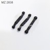 MEIZHI 2838 Parts Support Rods 3 [2 Curved About 5cm Long + 1 Straight About 4.8cm Long]