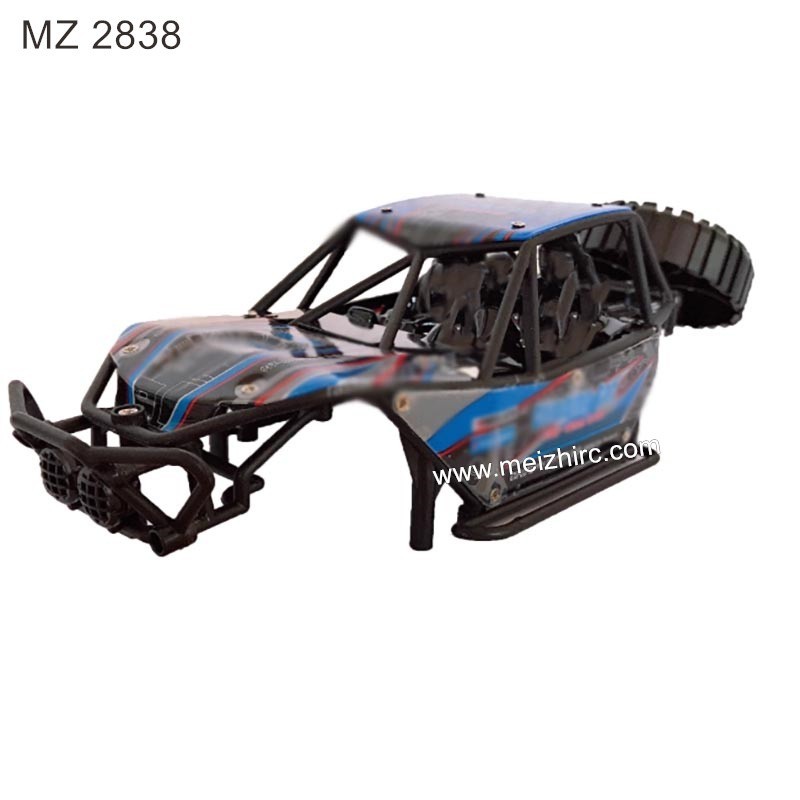 MEIZHI 2838 Parts Blue Car Shell