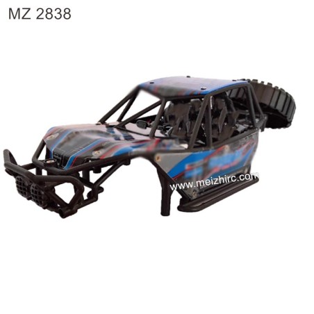MEIZHI 2838 Parts Blue Car Shell