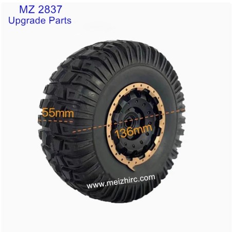 MEIZHI 2837 Upgrade Parts Upgraded Grip Wheels