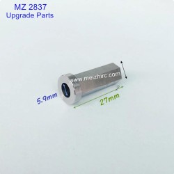 MEIZHI 2837 Upgrade Parts Stainless Steel Rear Axle Sleeve (Screws Included)