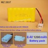 MEIZHI 2837 Parts 8.4V 1200mAh Battery Pack [Ota Palace Connector] Yellow