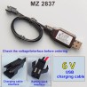 MEIZHI 2837 Parts 6V USB Charging Cable (Two Pin Interface)