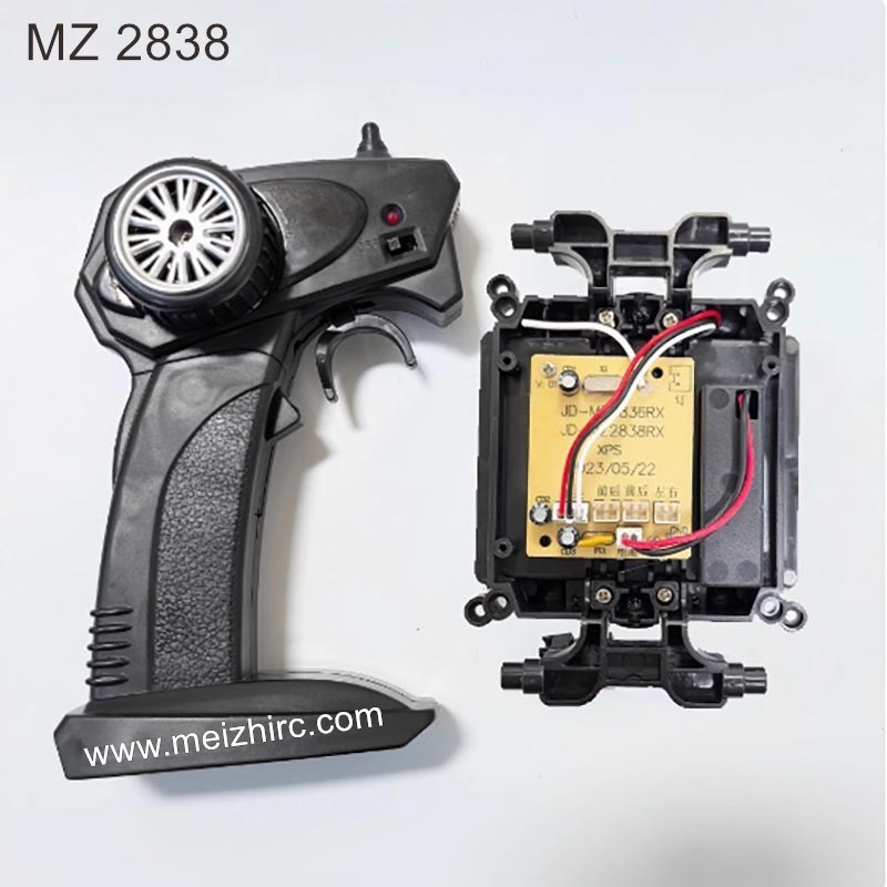 MEIZHI 2838 Parts Remote Control + Motherboard + Bottom Shell [7.4V 4P Interface]