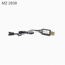 MEIZHI 2838 Parts 7.4V Charging Cable SM-4P Interface